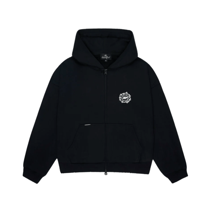 Broken Planet Midnight Black Sun Zip Up Tracksuit Top