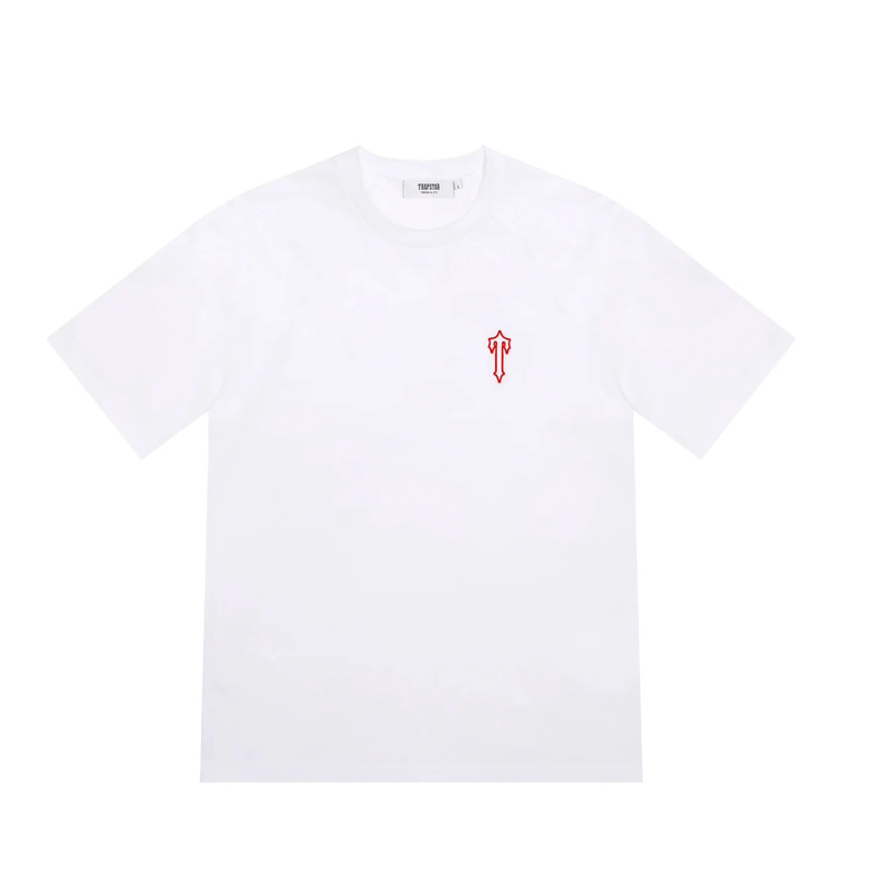 Trapstar Foundation T shirt - White / Red