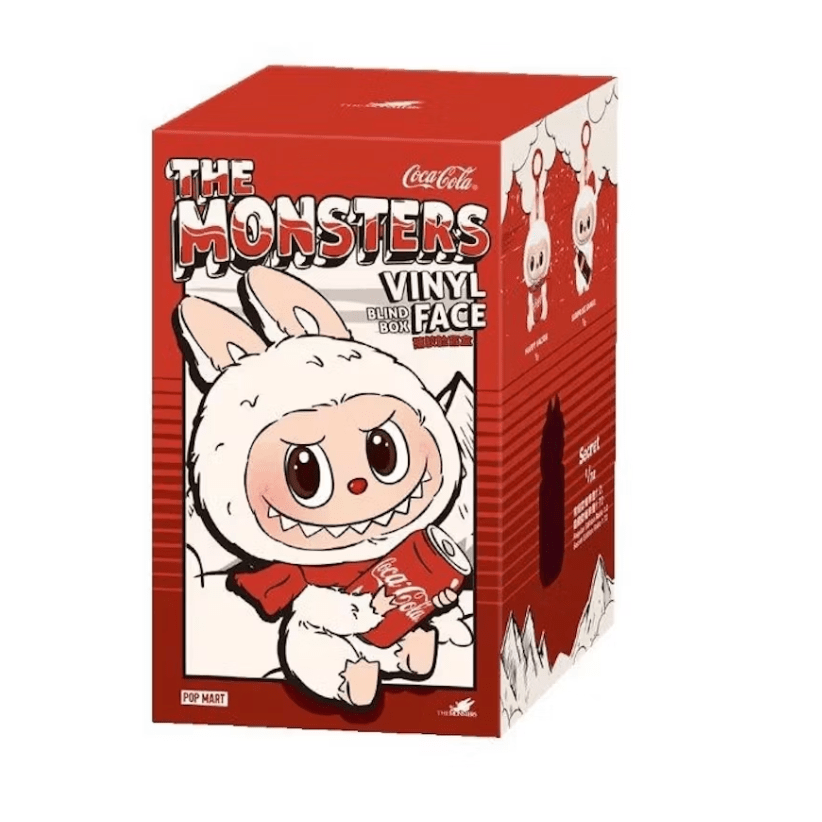 Pop Mart The Monsters Labubu Coca Cola Series Vinyl Face 'Happy