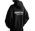 Back of Fear of God Essentials Hoodie ‘Black’ FW24