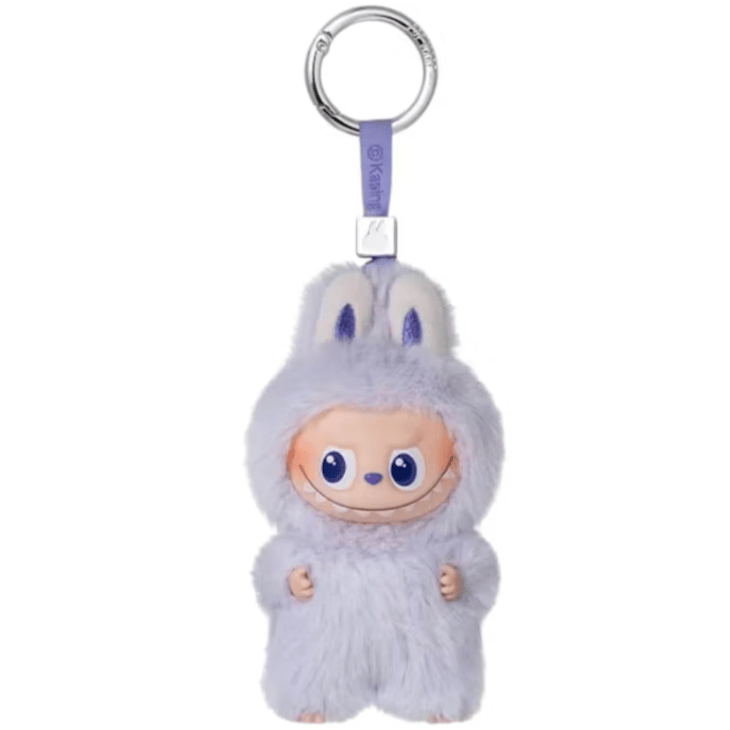 Pop Mart Labubu The Monsters Pin for Love Series Vinyl Plush Pendant 'E'