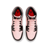 Air Jordan 1 Mid GS 'Black Pink Crimson' - OUTLET