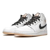 Air Jordan 1 Mid GS 'White Arctic Orange' - OUTLET