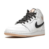 Air Jordan 1 Mid GS 'White Arctic Orange' - OUTLET