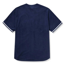 Supreme Ultrasuede Mesh Baseball Navy Blue Jersey – What's Your
