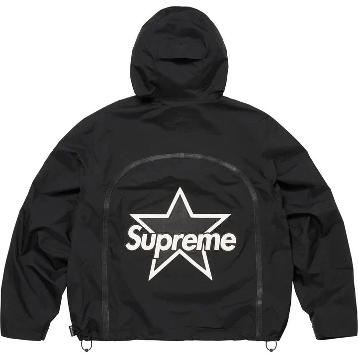Supreme Vanson Leathers GORE-TEX Shell Jacket Black – What's Your