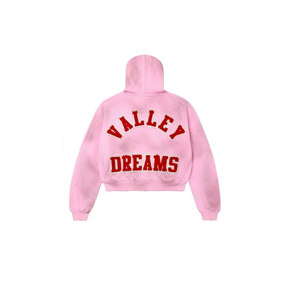 Valley Dreams - Vale Forever Pink Venus Zip Up Hoodie – What's