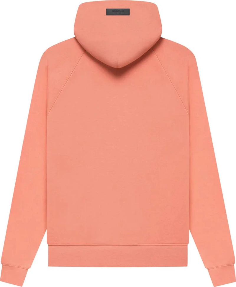 Fear Of God Essentials SS22 Pullover Hoodie Coral Pink