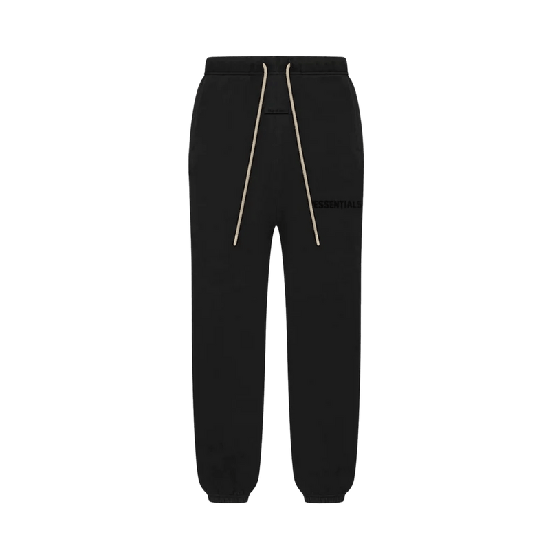 FEAR OF GOD ESSENTIALS Cream Drawstring Sweatpants Black What s Your Size UK