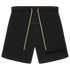 FEAR OF GOD ESSENTIALS Cream Drawstring Sweatshort 'Jet Black'
