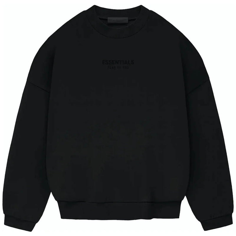 Fear Of God Essentials Crewneck Jet Black