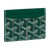 Goyard Saint Sulpice Green Card Holder
