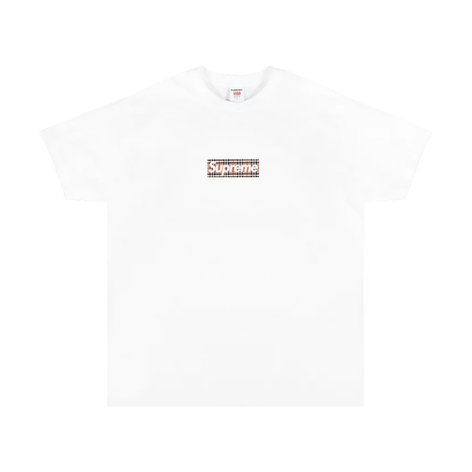 Supreme X Burberry Box Logo Tee 'White' – What's Your Size UK