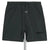 Front of Fear Of God Essentials Shorts (SS22) Black/Stretch Limo