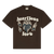 Broken Planet Market T-Shirt 'Heartless Love' - Mocha Brown