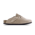 Birkenstock Boston Soft Footbed 'Suede Taupe'
