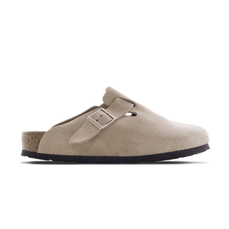 Birkenstock Boston Soft Footbed 'Suede Taupe'