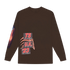Travis Scott Summer Run 2023 Long Sleeve Tee - Brown (London)