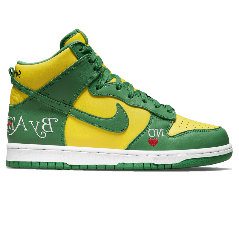 Supreme X Nike Dunk High SB By Any Means Brazil OUTLET