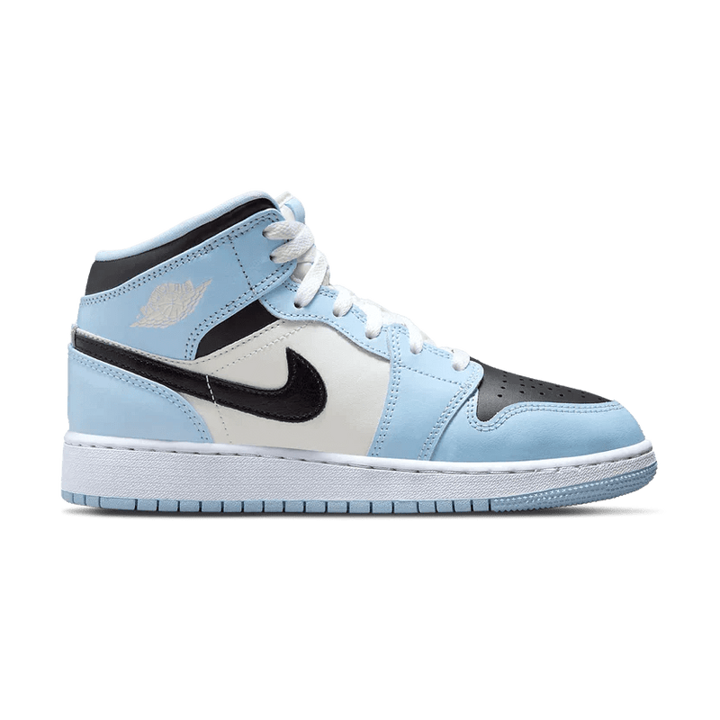 Air Jordan 1 Mid GS 'Ice Blue' - OUTLET