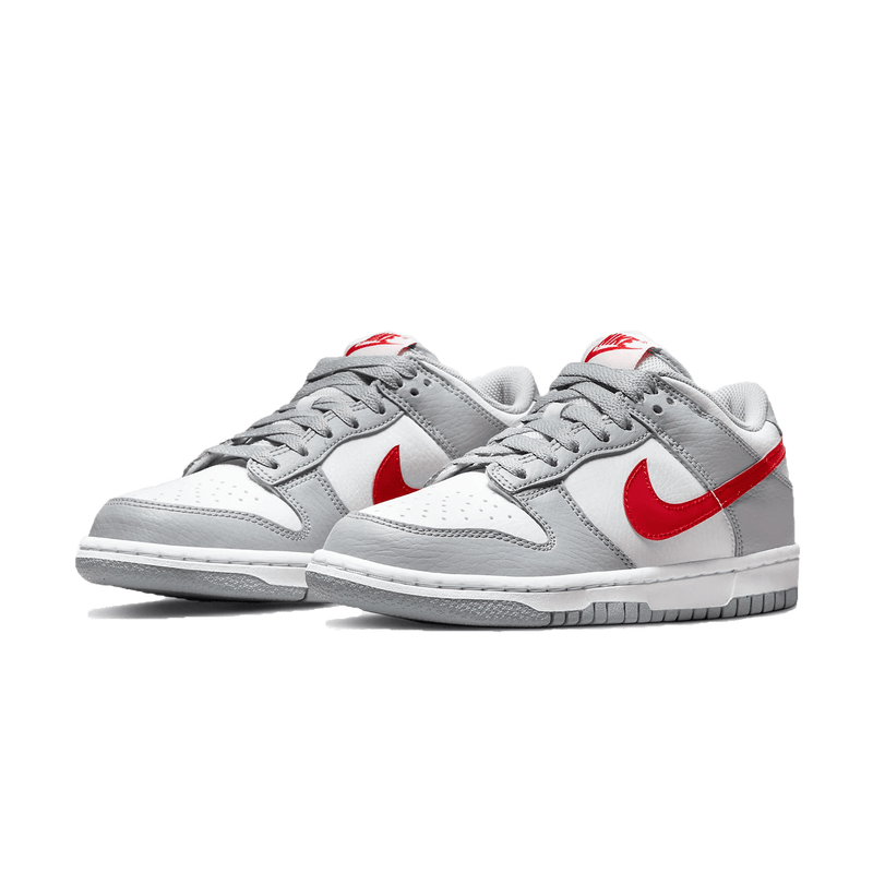 Nike Dunk Low GS 'Grey Red'