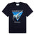 CASABLANCA 'AIIIIIR' PRINTED NAVY T SHIRT