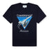CASABLANCA 'AIIIIIR' PRINTED NAVY T SHIRT