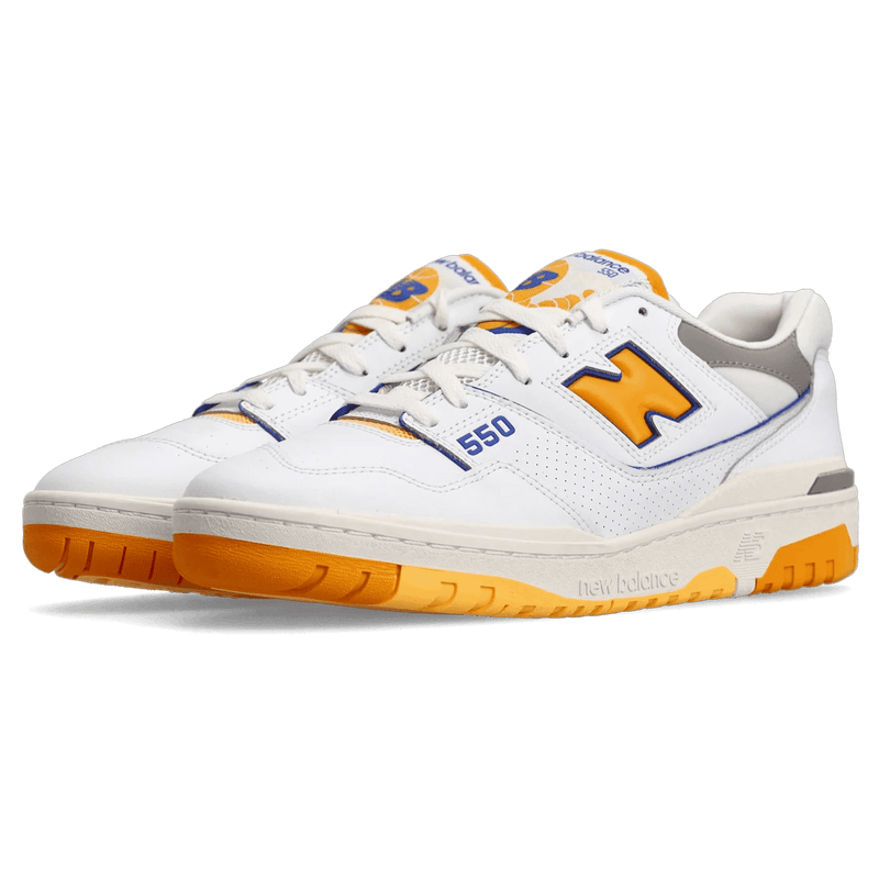 New Balance 550 White Vibrant Orange What s Your Size UK