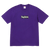 Supreme Box Logo Tee Purple FW23