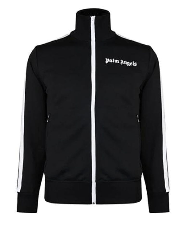 Palm Angels Funnel Zip Tracksuit Jacket - Main Image