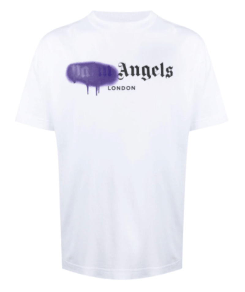 Palm Angels Graffiti Spray London T-Shirt