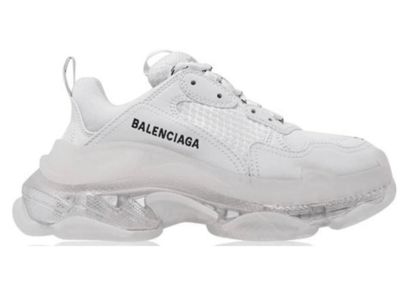Balenciaga triple 2025 s white sole