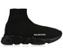 BALENCIAGA SPEED SOCK TRIPLE BLACK MENS TRAINERS