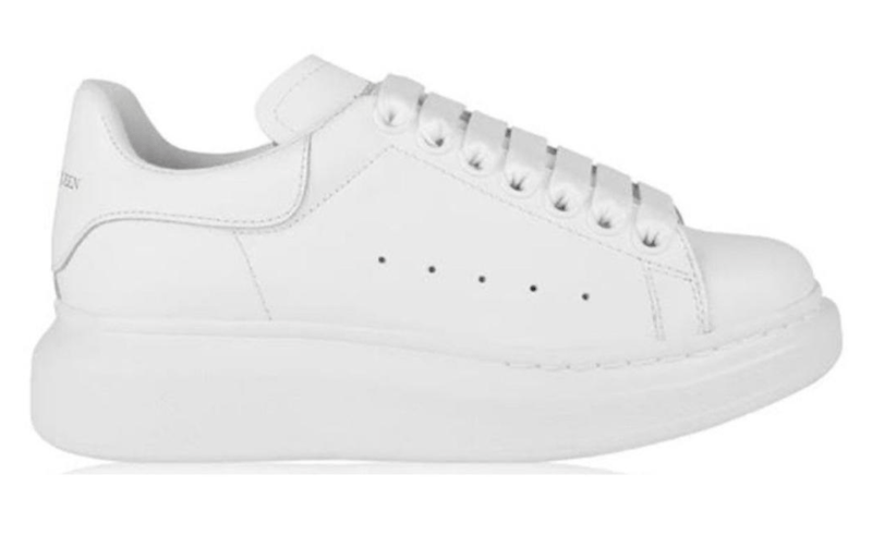 Alexander McQueen Oversized White Womans Trainers