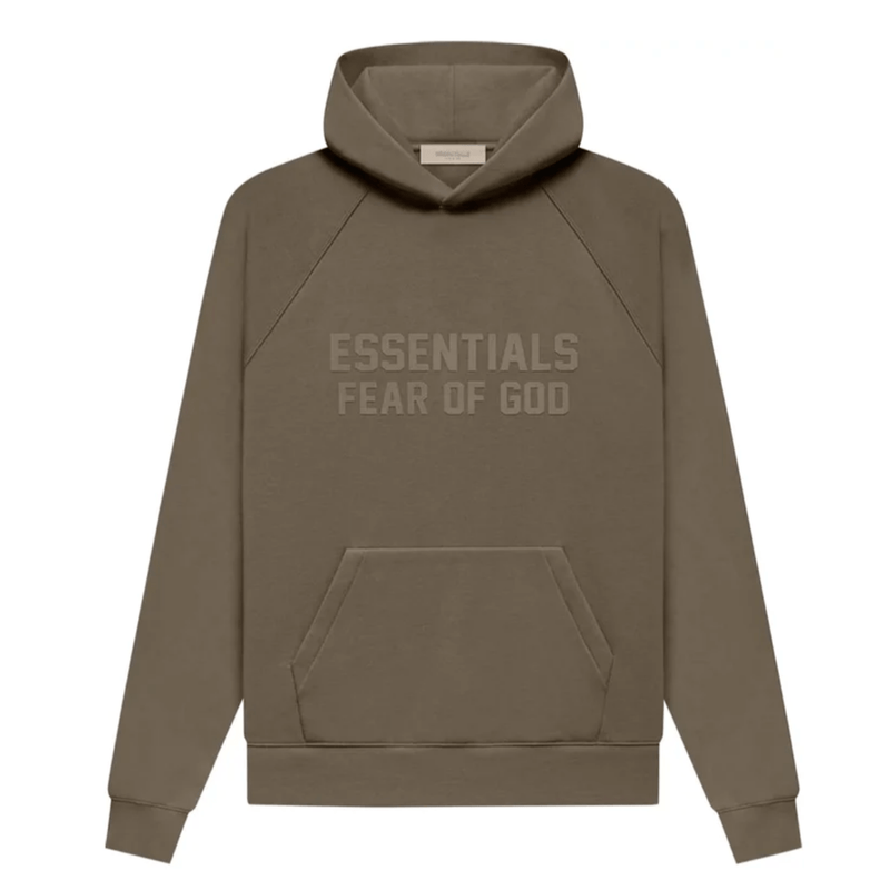 Fear Of God Essentials SS22 Pullover Hoodie Wood Brown