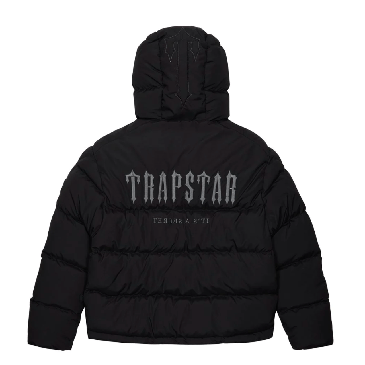 Trapstar Decoded Hooded Puffer Jacket 2.0 - Black – What's Your