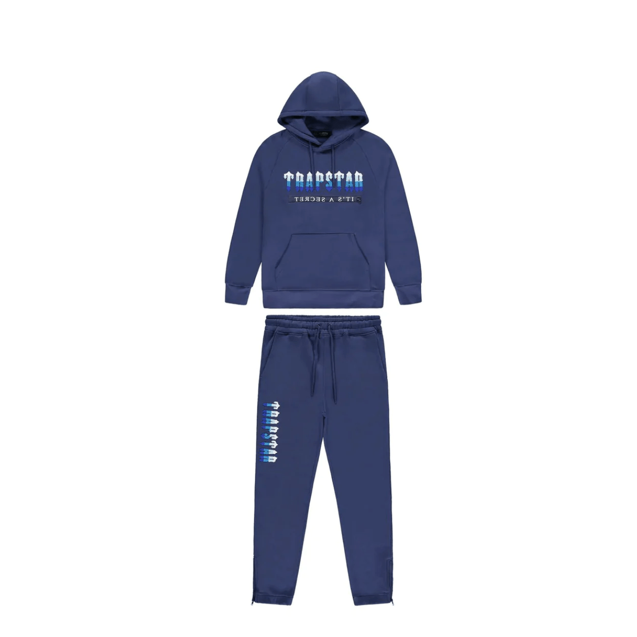 Trapstar Chenille Decoded 2.0 Hooded Tracksuit - Medieval Blue – What's ...