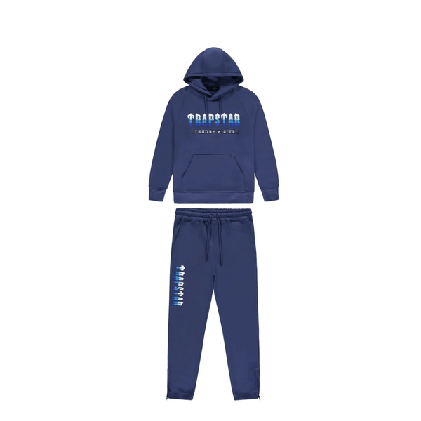 Trapstar Chenille Decoded 2.0 Hooded Tracksuit - Medieval Blue