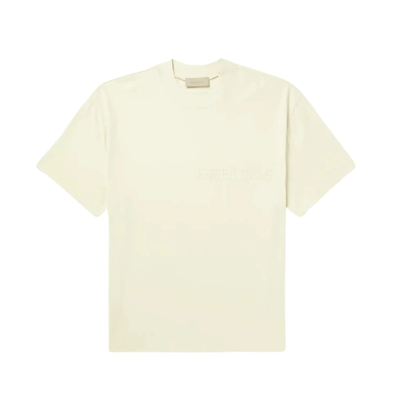 Fear Of God Essentials Cream Egg Shell T Shirt (FW22)