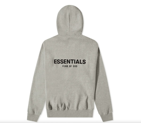 Fear of God Essentials Hoodie 'Dark Oatmeal' (SS22)