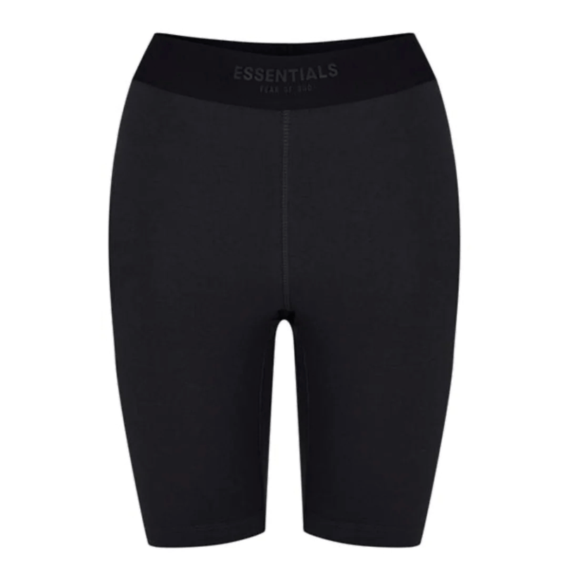 Fear Of God Essentials Logo Legging Shorts Iron Ladies