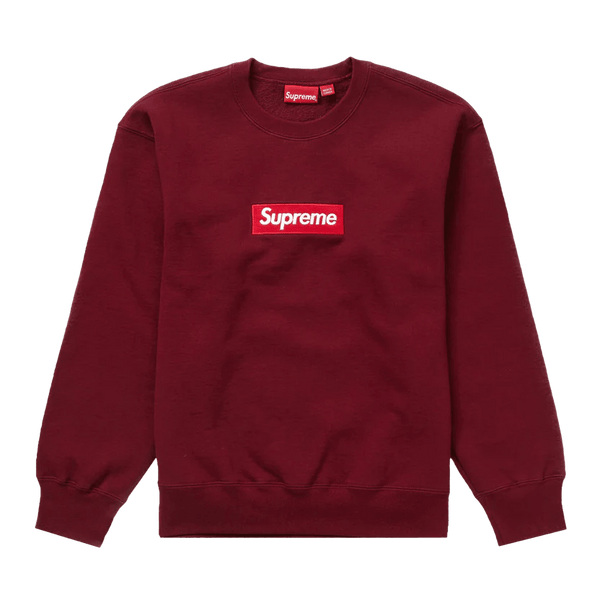 Supreme Box Logo Crewneck 'Cardinal' (FW22) – What's Your Size UK