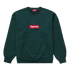 Supreme Box Logo Crewneck 'Dark Pine' (FW22)