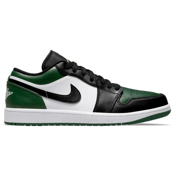 jordan 1s low green and white
