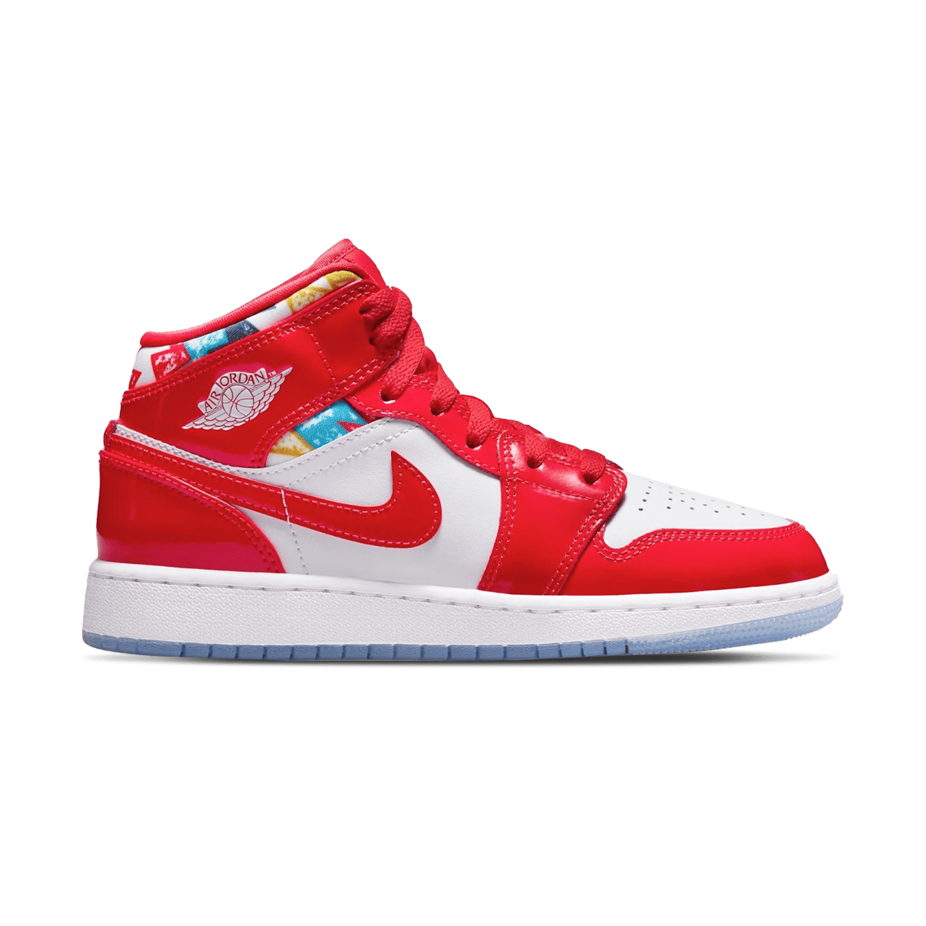 air jordan 1 mid se gs gym red