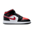 Nike Air Jordan 1 Mid  'Black Fire Red' - OUTLET