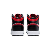 Nike Air Jordan 1 Mid  'Black Fire Red'