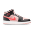 Air Jordan 1 Mid GS 'Black Pink Crimson' - OUTLET