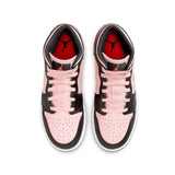 Air Jordan 1 Mid GS 'Black Pink Crimson'