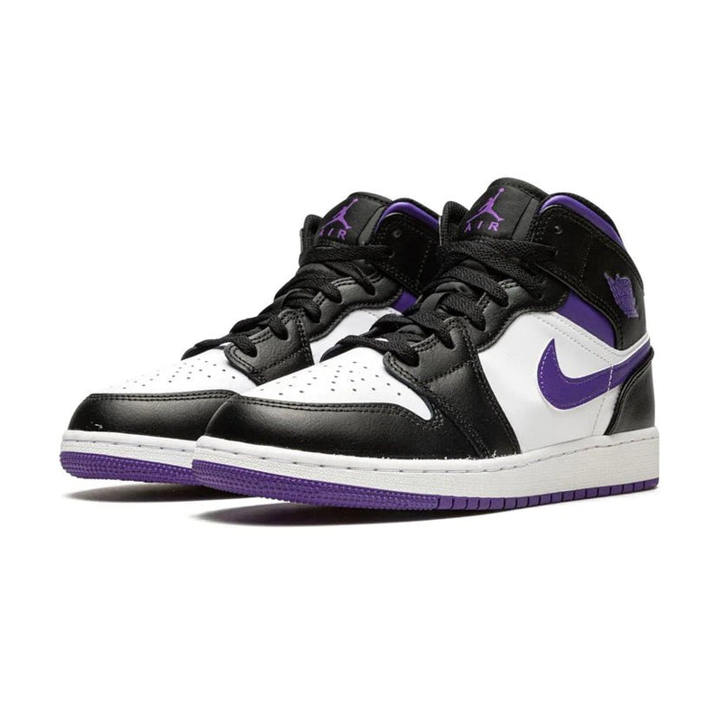 Air jordan 1 outlet mid purple black